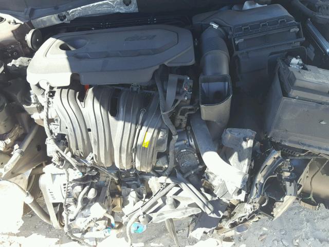 5NPE34AF1FH161136 - 2015 HYUNDAI SONATA SPO BROWN photo 7