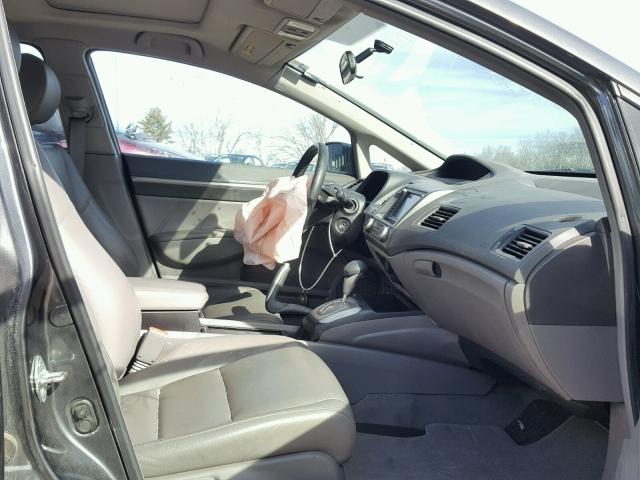 2HGFA1F92AH528740 - 2010 HONDA CIVIC EXL 灰色 照片 5