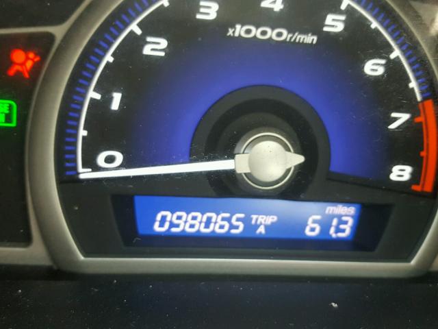 2HGFA1F92AH528740 - 2010 HONDA CIVIC EXL 灰色 照片 8