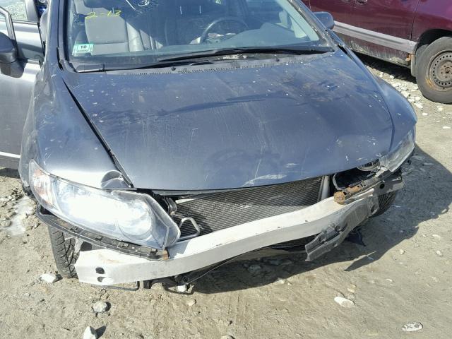 2HGFA1F92AH528740 - 2010 HONDA CIVIC EXL 灰色 照片 9
