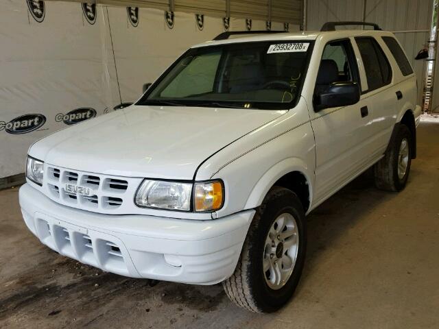 4S2CK58W844308758 - 2004 ISUZU RODEO S WHITE photo 2