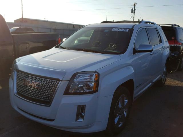 2GKALYEK1D6386224 - 2013 GMC TERRAIN DE WHITE photo 2