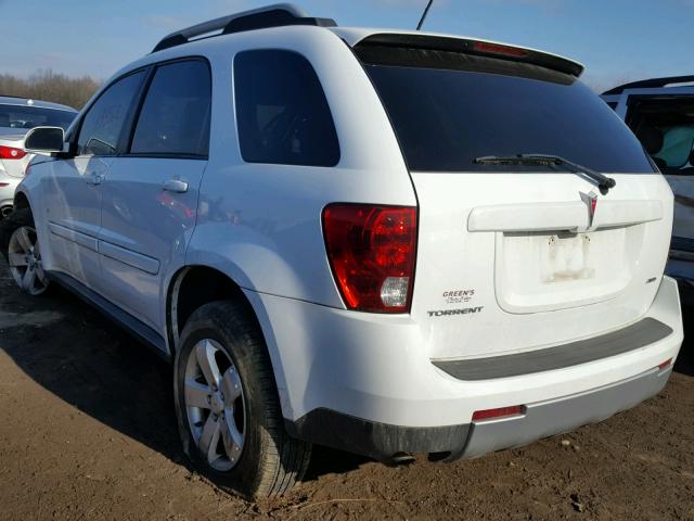 2CKDL43FX86005847 - 2008 PONTIAC TORRENT WHITE photo 3