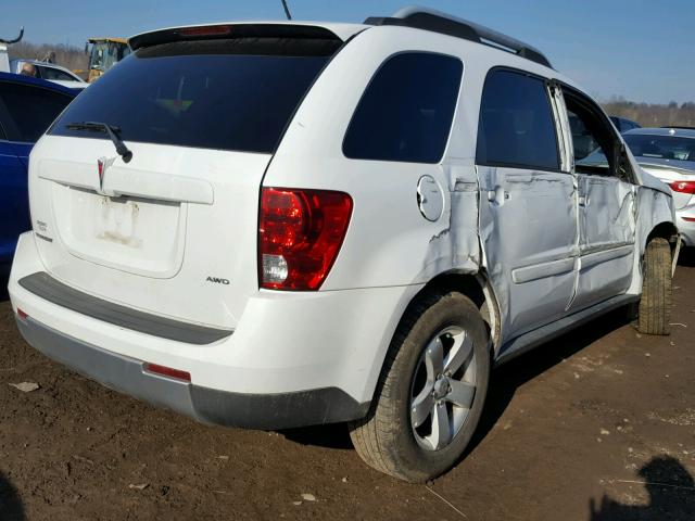 2CKDL43FX86005847 - 2008 PONTIAC TORRENT WHITE photo 4