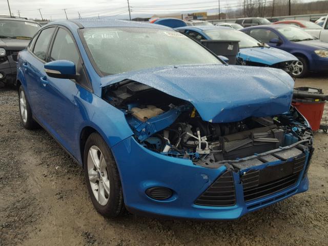 1FADP3F24EL291251 - 2014 FORD FOCUS SE BLUE photo 1