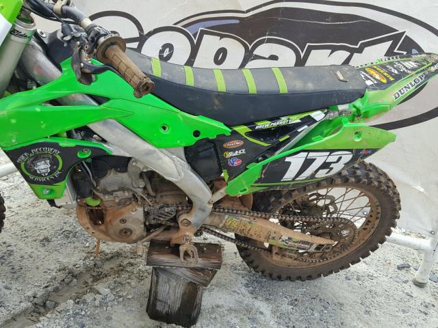 JKAKXMZC2FA025228 - 2015 KAWASAKI KX250 Z GREEN photo 10