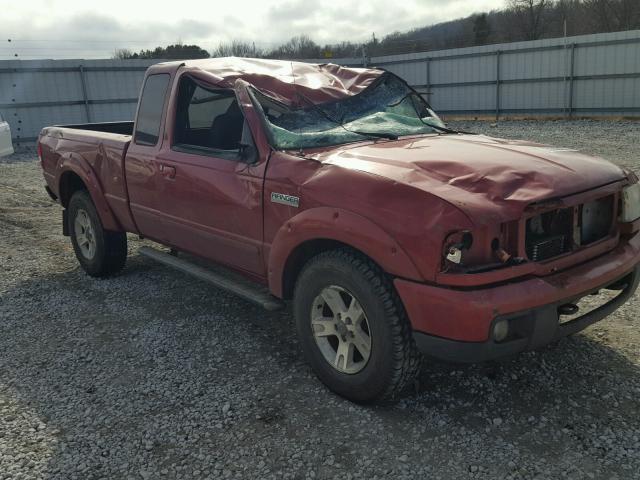 1FTZR45E16PA27281 - 2006 FORD RANGER SUP RED photo 1