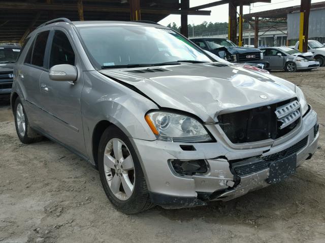 4JGBB75E76A011866 - 2006 MERCEDES-BENZ ML 500 SILVER photo 1