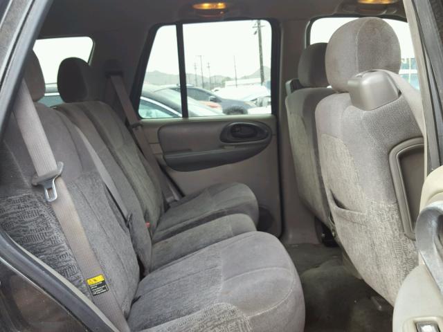 1GNDS13S932300862 - 2003 CHEVROLET TRAILBLAZE GRAY photo 6