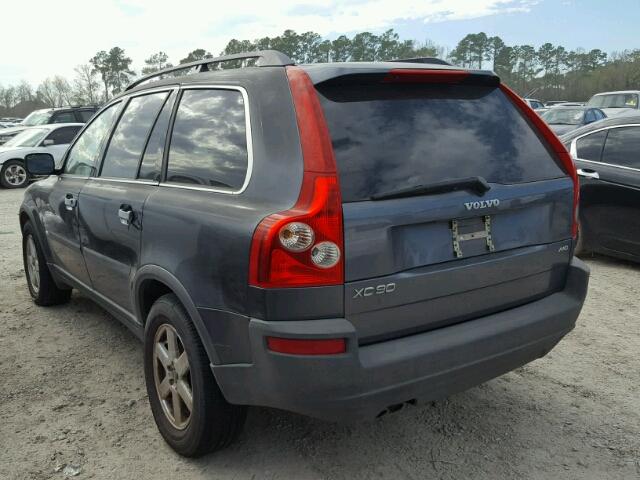 YV1CM592X51203752 - 2005 VOLVO XC90 SILVER photo 3