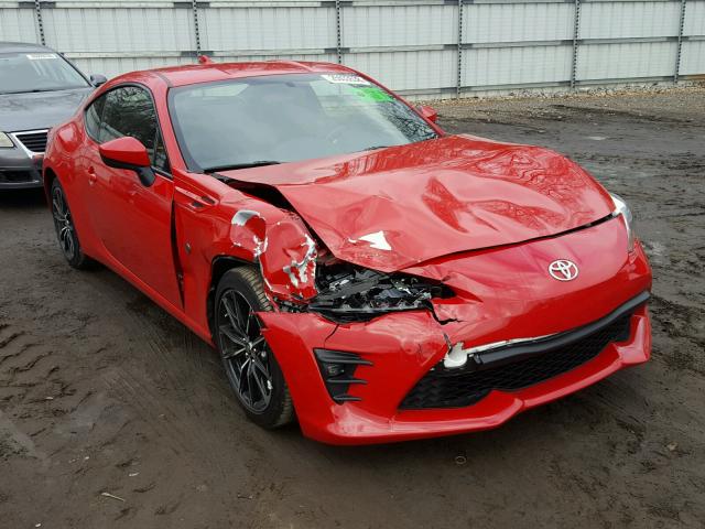 JF1ZNAA16H9701256 - 2017 TOYOTA 86 BASE RED photo 1