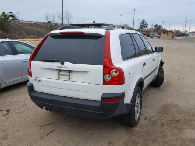 YV4CY592161253920 - 2006 VOLVO XC90 WHITE photo 4