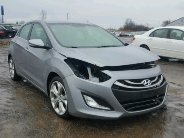 KMHD35LH1EU159614 - 2014 HYUNDAI ELANTRA GT SILVER photo 1