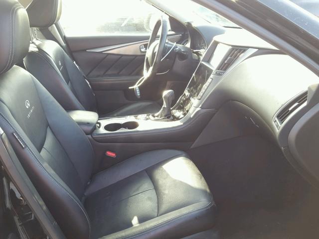 JN1BV7AR4EM688877 - 2014 INFINITI Q50 BASE Negro foto 5