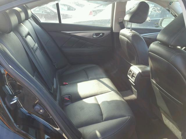 JN1BV7AR4EM688877 - 2014 INFINITI Q50 BASE Negro foto 6