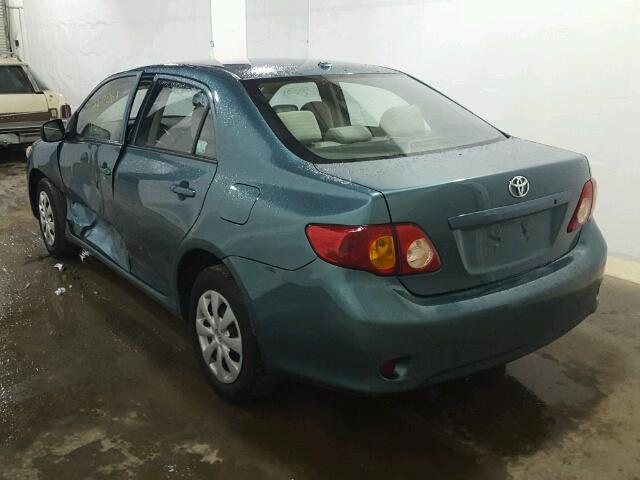 2T1BU4EE2AC245513 - 2010 TOYOTA COROLLA BA GRAY photo 3