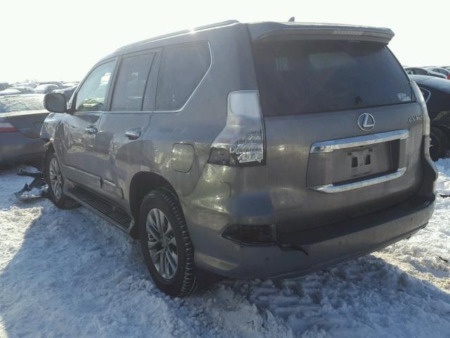 JTJJM7FX9E5082548 - 2014 LEXUS GX PREMIUM GRAY photo 3