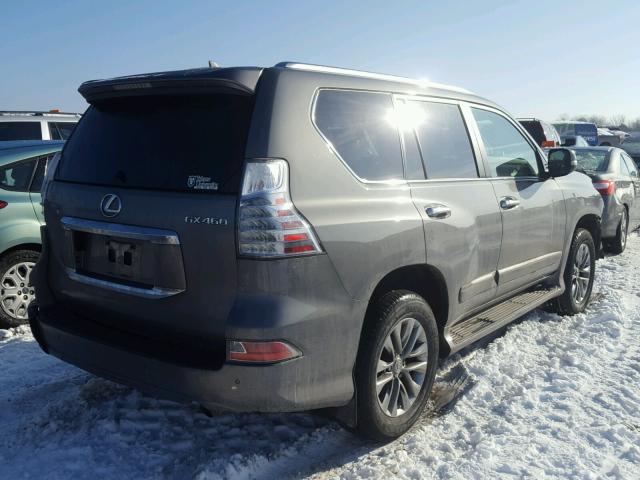 JTJJM7FX9E5082548 - 2014 LEXUS GX PREMIUM GRAY photo 4