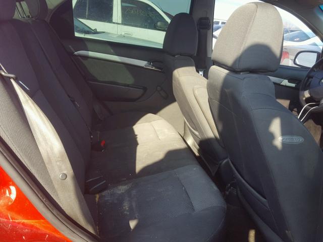 KL1TD5DE5AB091378 - 2010 CHEVROLET AVEO LS 栗色 照片 6