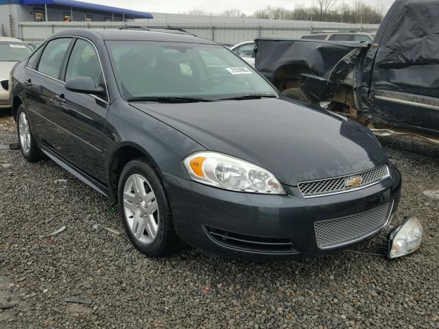 2G1WB5E37E1103408 - 2014 CHEVROLET IMPALA LIM GRAY photo 1