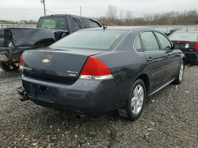 2G1WB5E37E1103408 - 2014 CHEVROLET IMPALA LIM GRAY photo 4