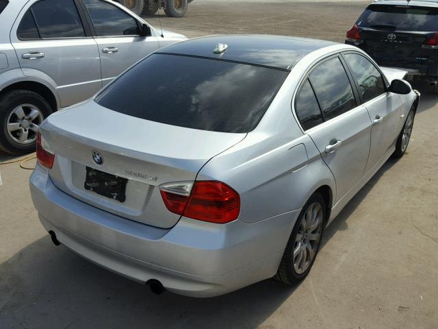 WBAVD53517A008009 - 2007 BMW 335 XI SILVER photo 4