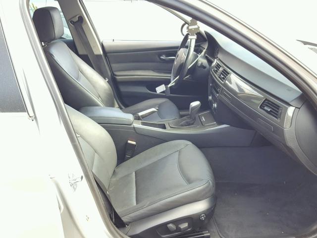 WBAVD53517A008009 - 2007 BMW 335 XI SILVER photo 5