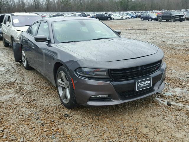 2C3CDXCTXGH203603 - 2016 DODGE CHARGER R/ GRAY photo 1