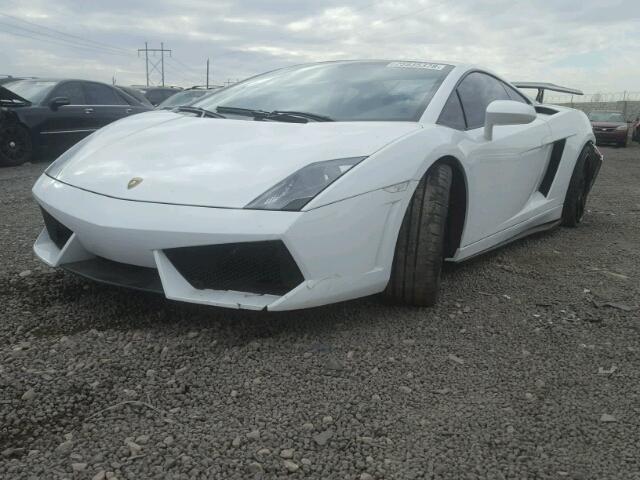 ZHWGC54T69LA07841 - 2009 LAMBORGHINI GALLARDO WHITE photo 2