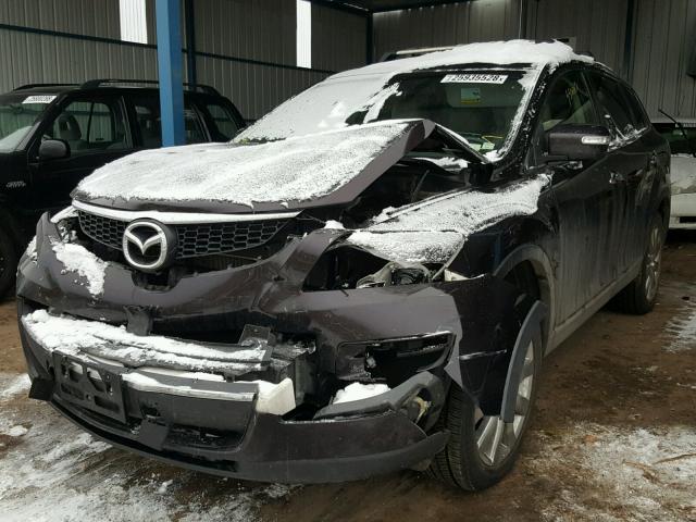 JM3TB38Y370108634 - 2007 MAZDA CX-9 PURPLE photo 2