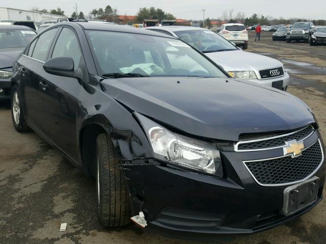 1G1PC5SB7E7252286 - 2014 CHEVROLET CRUZE LT BLACK photo 1