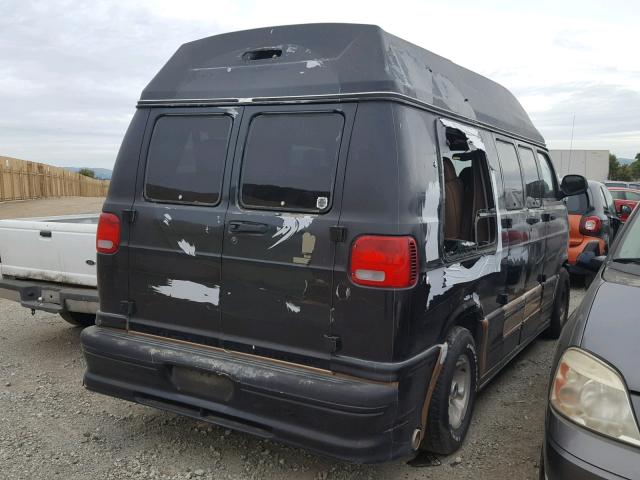 2B6HB11Y4YK109874 - 2000 DODGE RAM VAN B1 BLACK photo 4