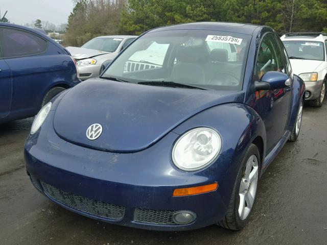 3VWSW31C56M415447 - 2006 VOLKSWAGEN NEW BEETLE BLUE photo 2