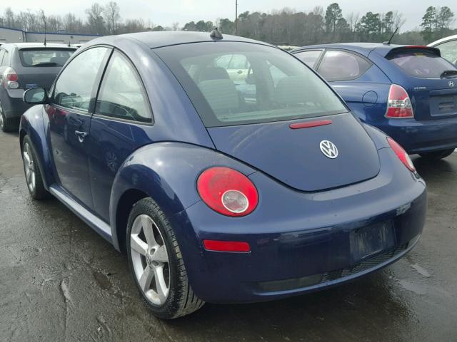 3VWSW31C56M415447 - 2006 VOLKSWAGEN NEW BEETLE BLUE photo 3