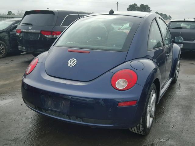 3VWSW31C56M415447 - 2006 VOLKSWAGEN NEW BEETLE BLUE photo 4