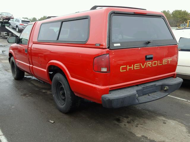 1GCCS14531K172404 - 2001 CHEVROLET S TRUCK S1 RED photo 3