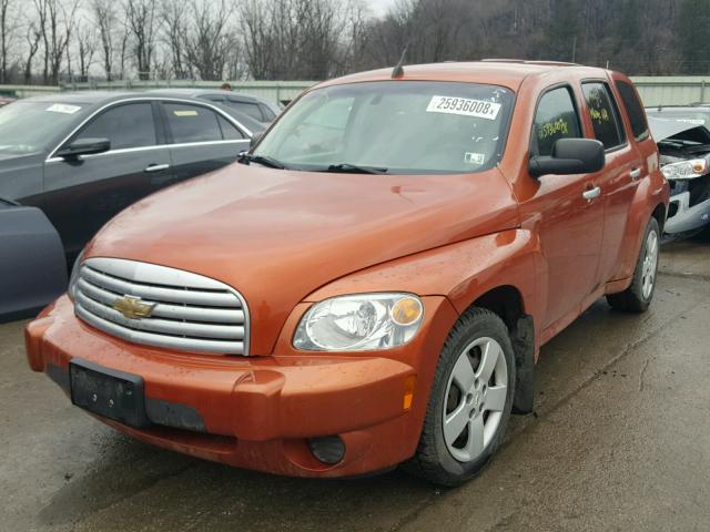 3GNDA13D07S626550 - 2007 CHEVROLET HHR LS ORANGE photo 2