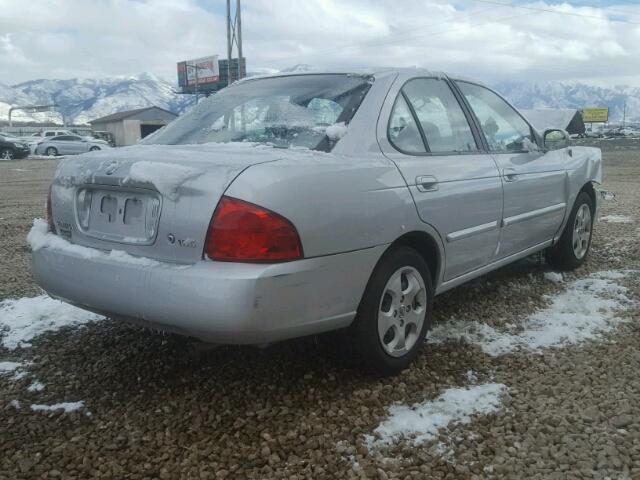 3N1CB51D36L458605 - 2006 NISSAN SENTRA 1.8 SILVER photo 4