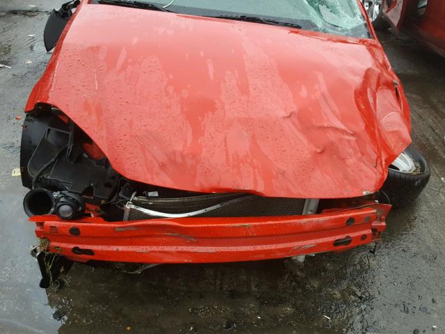 1G1AL52F157642941 - 2005 CHEVROLET COBALT LS RED photo 7