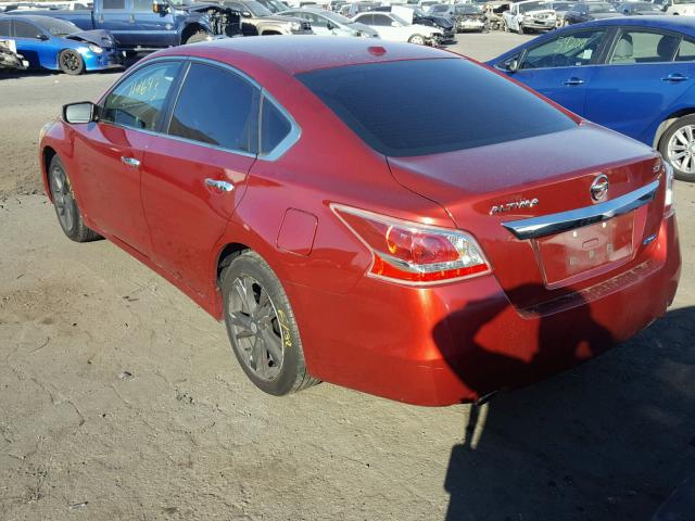 1N4AL3AP9DC110791 - 2013 NISSAN ALTIMA 2.5 RED photo 3