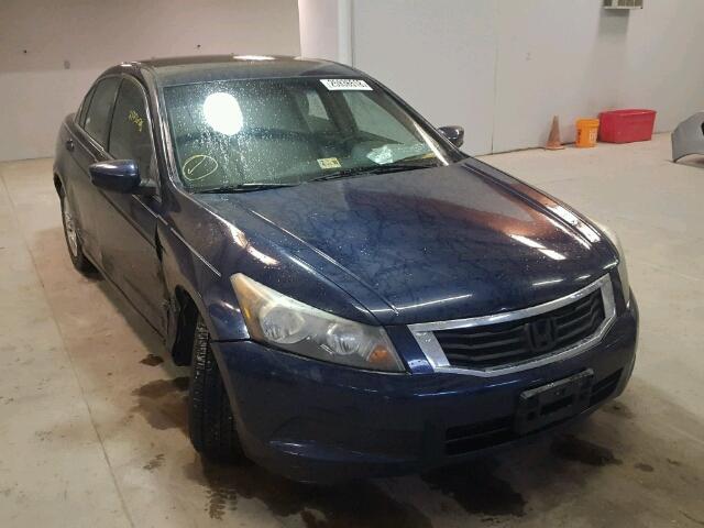 1HGCP26468A092947 - 2008 HONDA ACCORD LXP BLUE photo 1