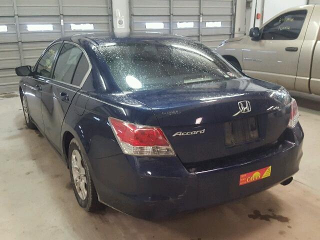 1HGCP26468A092947 - 2008 HONDA ACCORD LXP BLUE photo 3