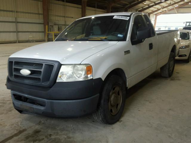 1FTRF12W27NA08918 - 2007 FORD F150 WHITE photo 2