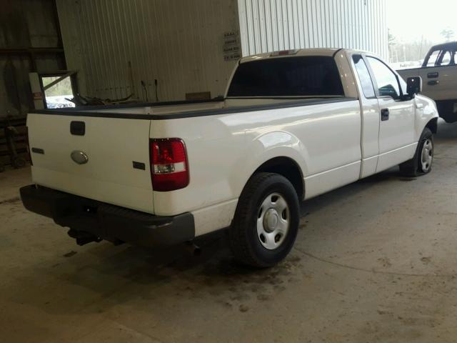 1FTRF12W27NA08918 - 2007 FORD F150 WHITE photo 4