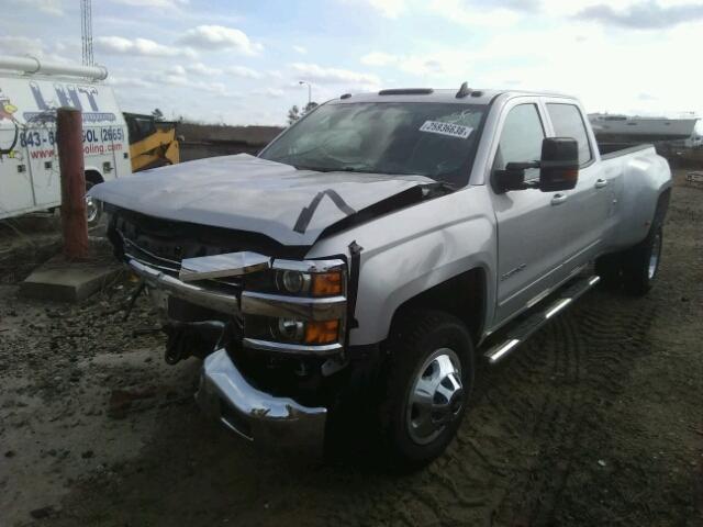 1GC4KZCG4GF182673 - 2016 CHEVROLET SILVERADO SILVER photo 2