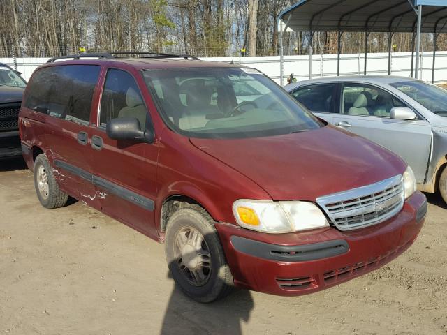 1GNDX03E31D231044 - 2001 CHEVROLET VENTURE MAROON photo 1