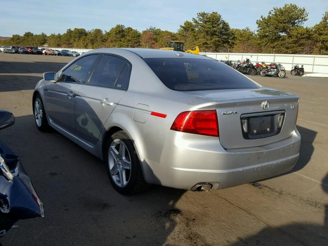 19UUA66246A036952 - 2006 ACURA 3.2TL SILVER photo 3