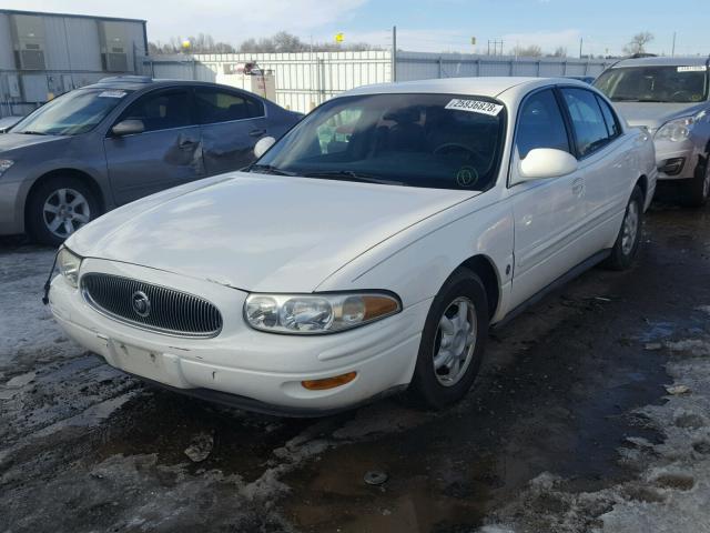 1G4HR54K51U134056 - 2001 BUICK LESABRE LI WHITE photo 2