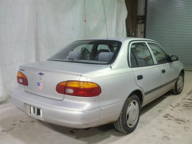 1Y1SK528X1Z401552 - 2001 CHEVROLET GEO PRIZM 灰色 照片 4