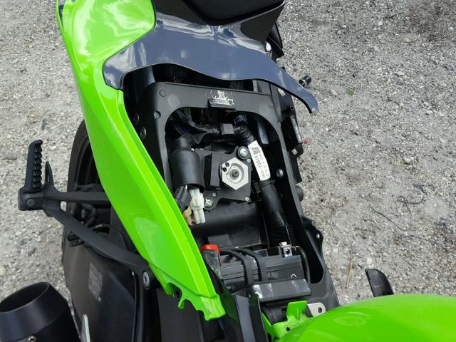 JKBZXJF15EA003010 - 2014 KAWASAKI ZX636 F GREEN photo 9